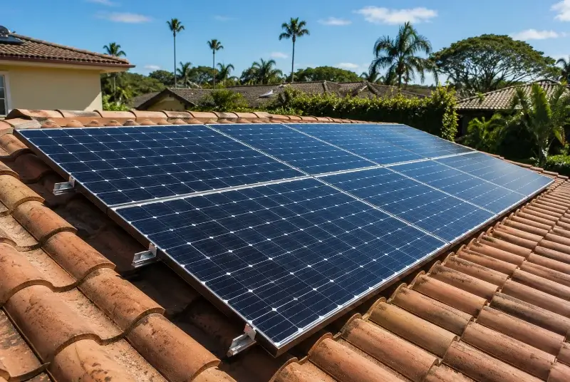 Installation de panneaux solaires à Baliros